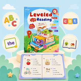 Read & Grow Interactive Leveled Reading Sound Book for Kids – Phonics, Sight Words, CVC Words & Stories